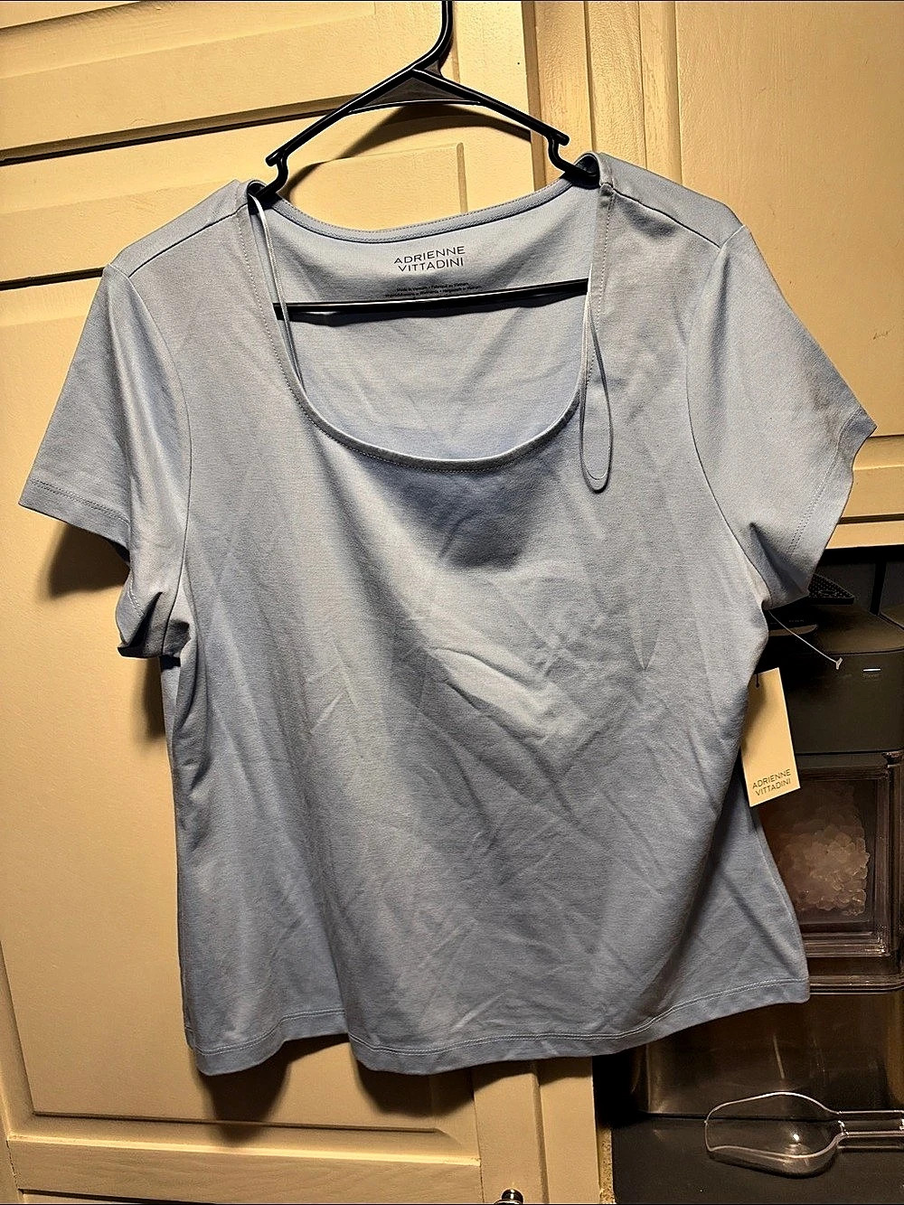 Athleta Short Sleeve Top in Blue NWT